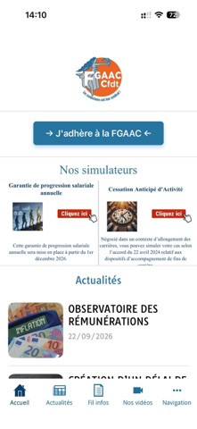 FGAAC CFDT Screenshot 3 of 6