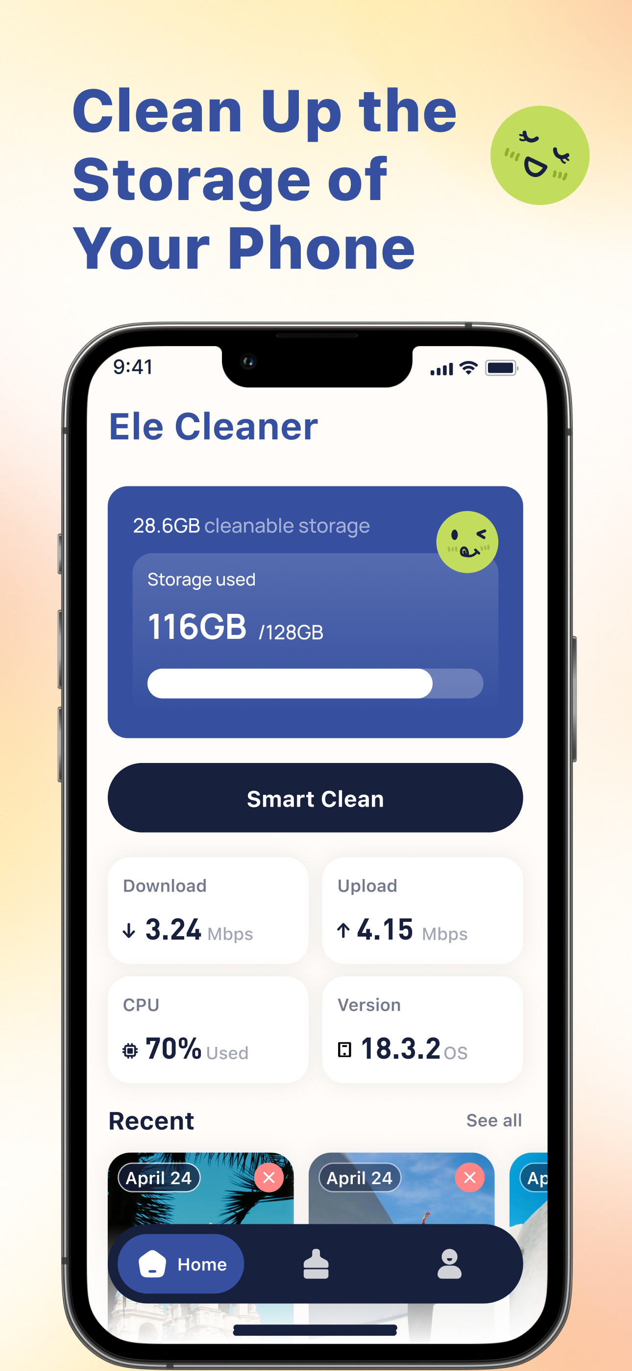 Ele Cleaner : Phone Clean Up