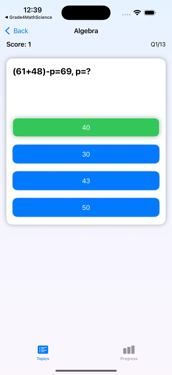 Screenshot #2 pour Grade 5 Maths