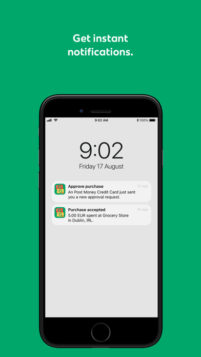 An Post Money Credit Card Screenshot