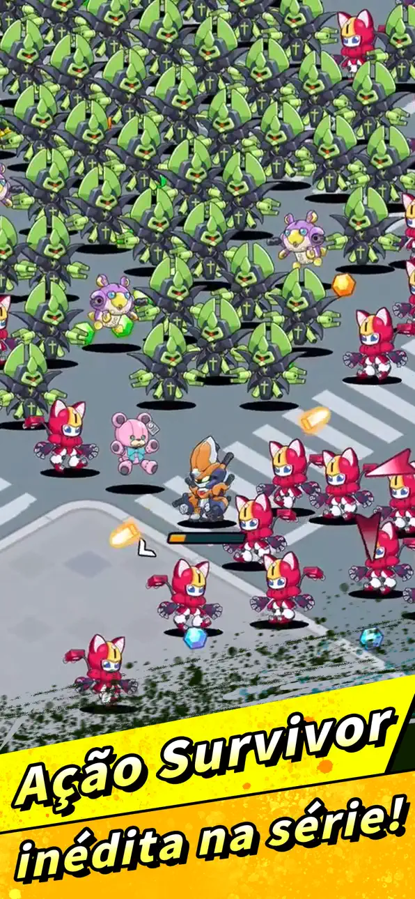 Medabots Survivors iOS Mod IPA screenshot 2 - iOS game interface