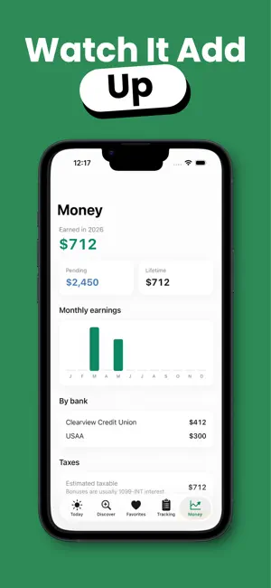 Ledgr: Bank Bonus Hunter screenshot 4
