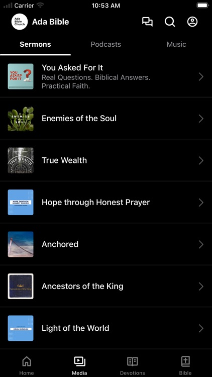 Ada Bible Church App