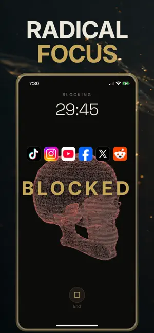 ScreenDeath: App Blocker screenshot 1
