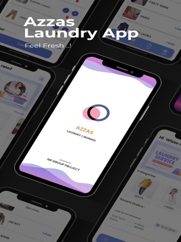 Azzas Laundry iPad screenshot