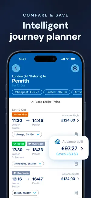 TrainSplit - Split Ticketing screenshot 2