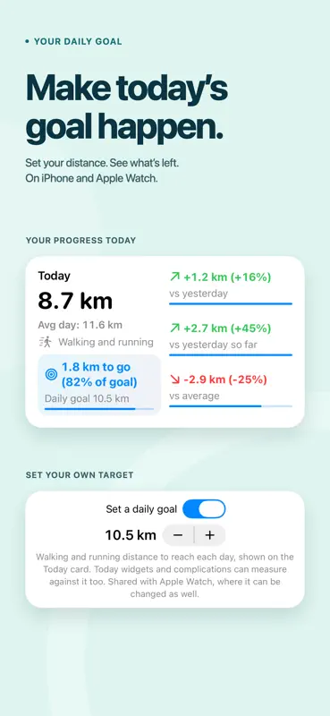Distancive - Walk & Run Stats screenshot 2 of 10