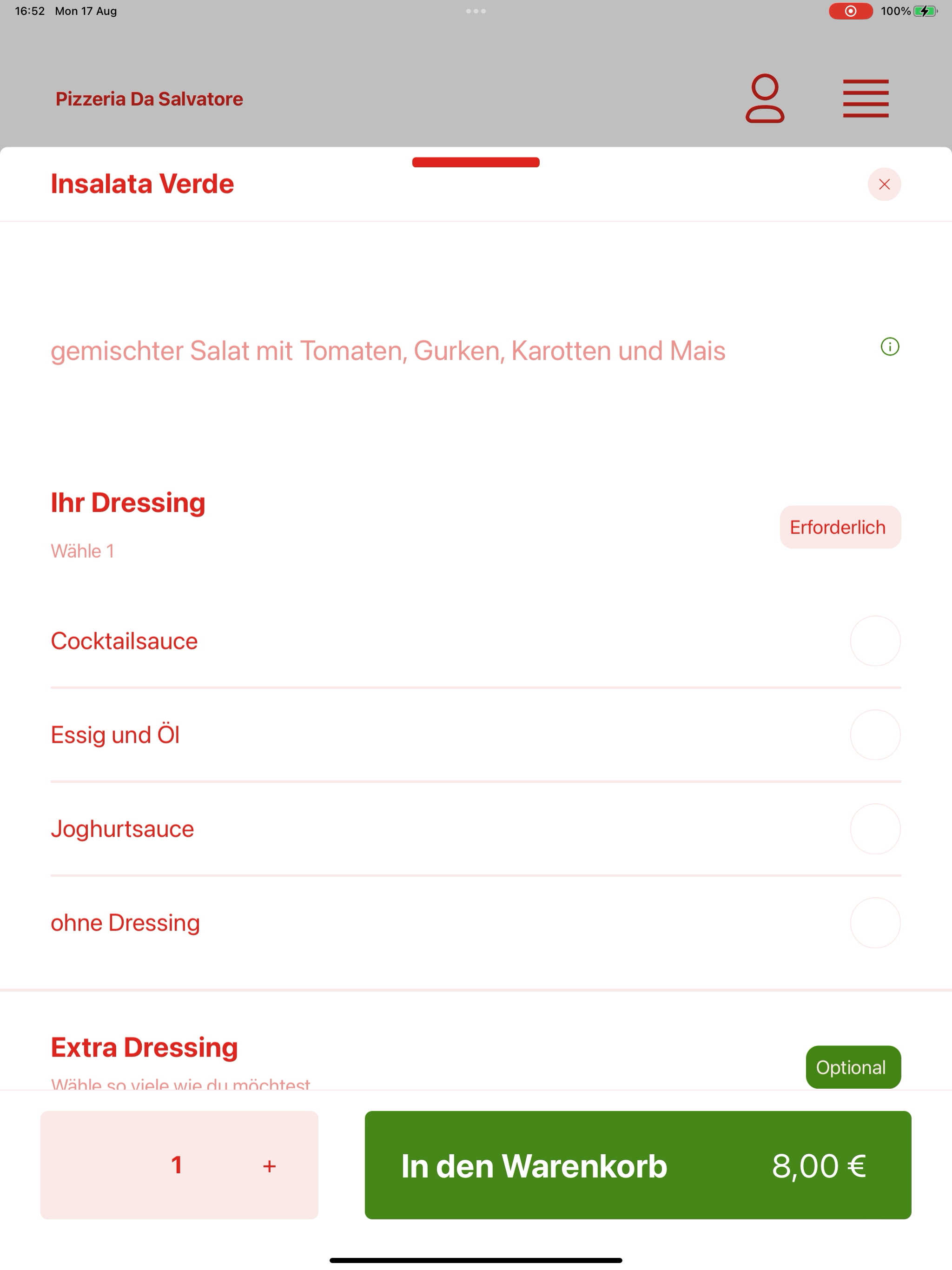 Pizzeria Da Salvatore (DE) screenshot 18
