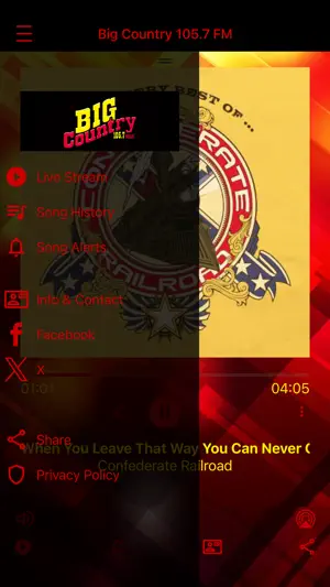 WQAH Big Country screenshot 2
