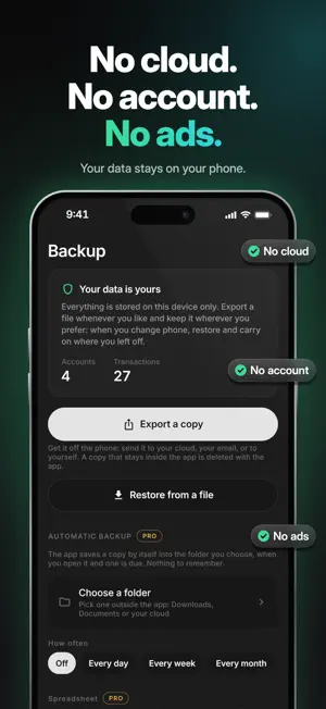 Creso: Budget Expense Tracker screenshot 2