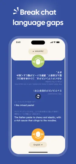 Screenshot von Translate Bridge auf dem iPhone 3