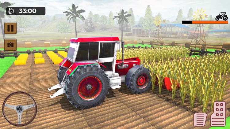 Farming Sim Tractor Driving 3D screenshot-3