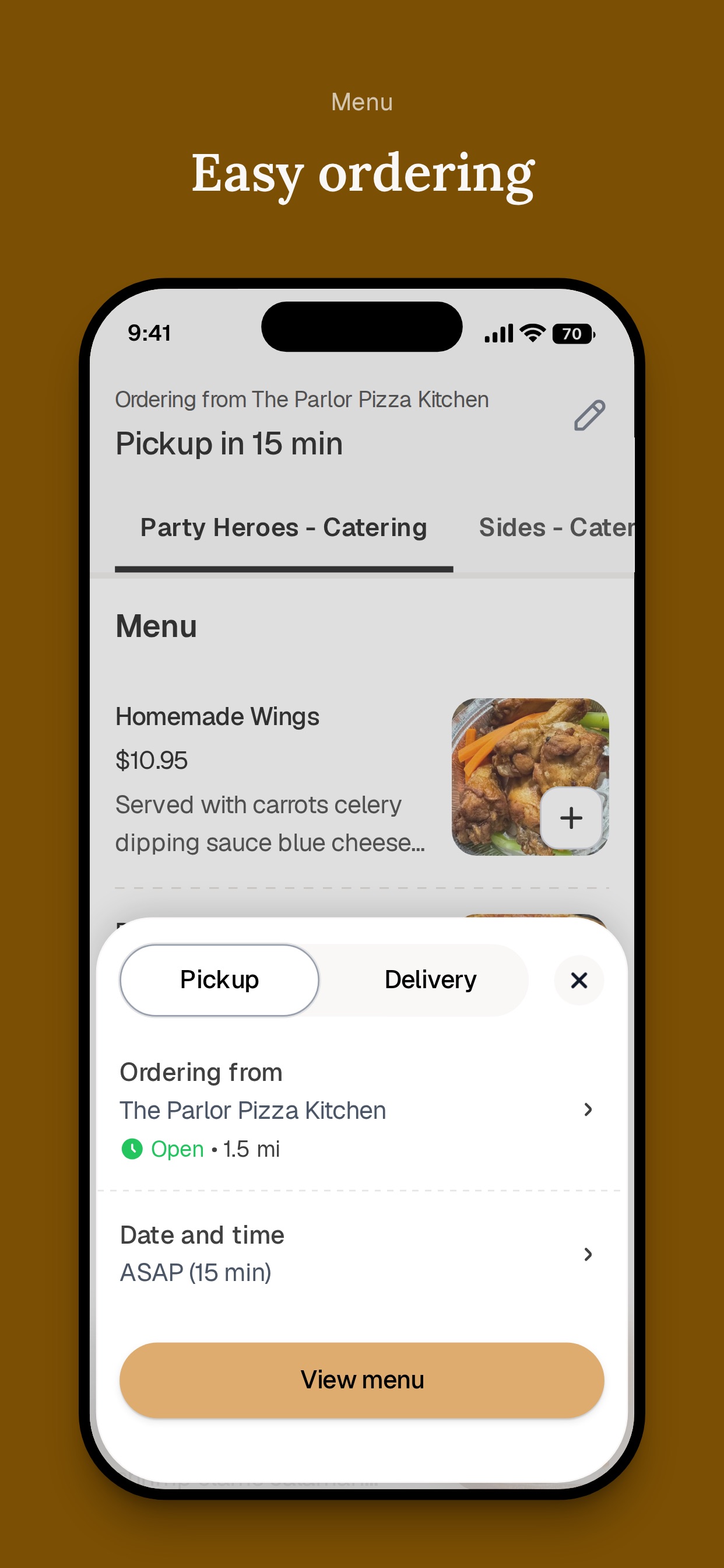 Screenshot 3 of The Parlor Pizza Kitchen