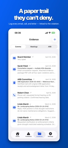 HOAGuard iPhone screenshot