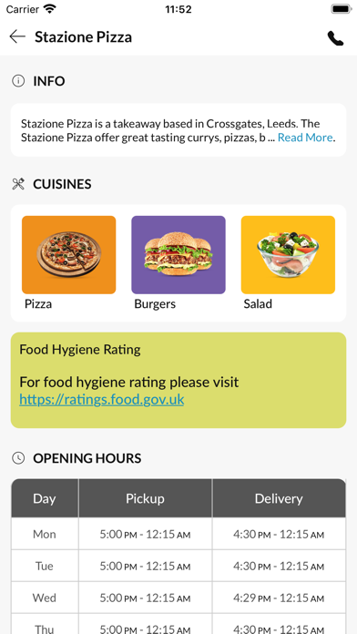 Stazione Pizza Crossgates Screenshot
