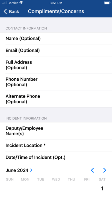 Oconto County Sheriff WI Screenshot