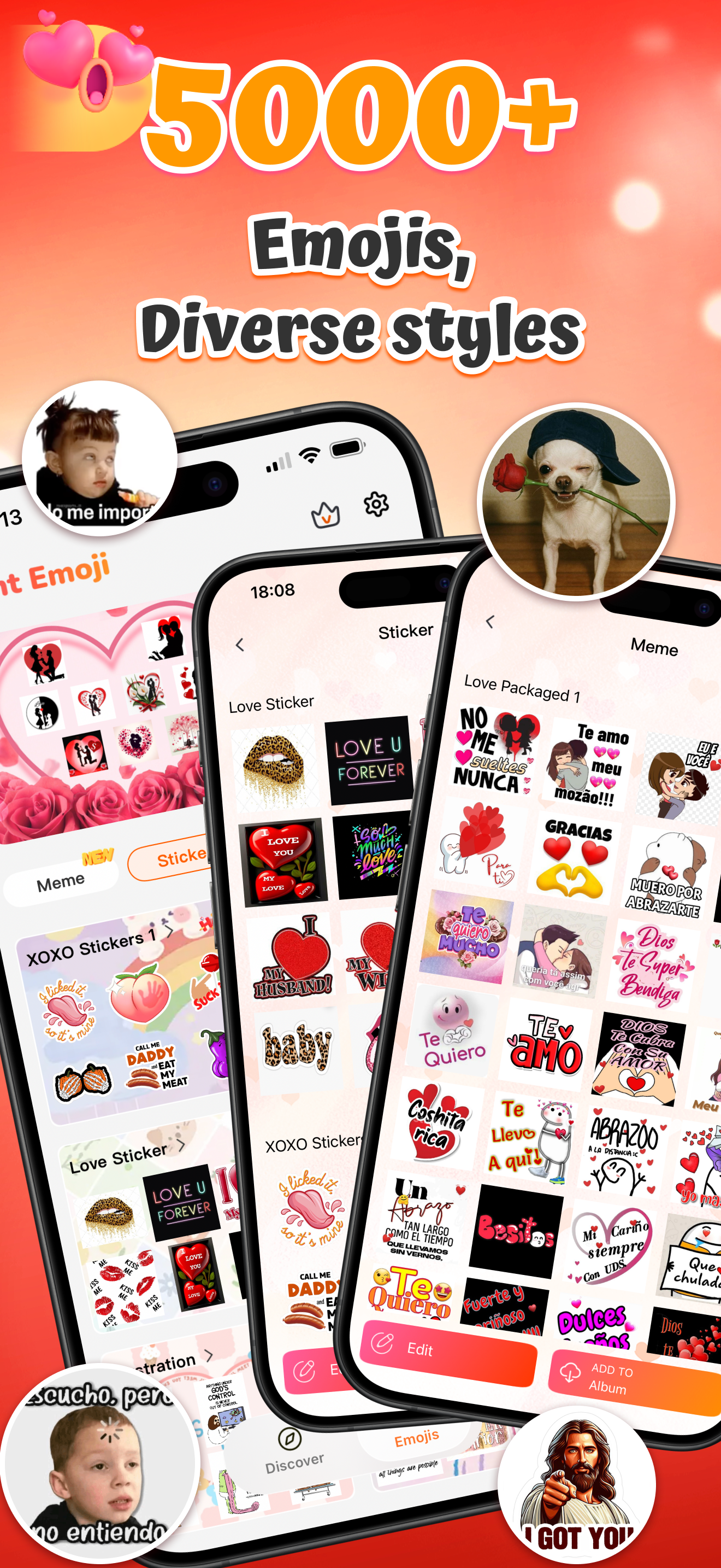 Light emoji: Memes & Stickers