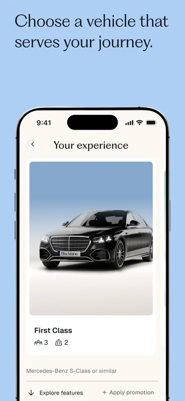 Blacklane - Chauffeur Service screenshot 7 of 9