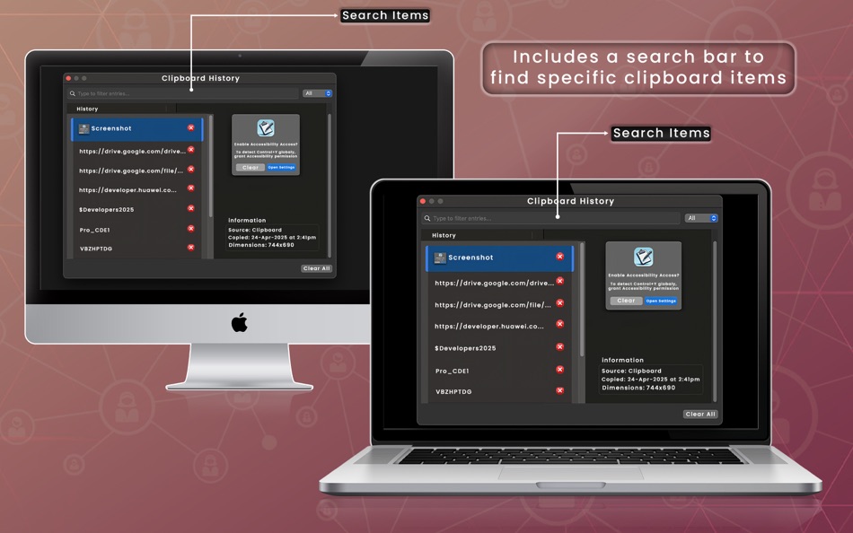 #7. Clipboard Auto Paste Keyboard (macOS) 게시자: Provelopers