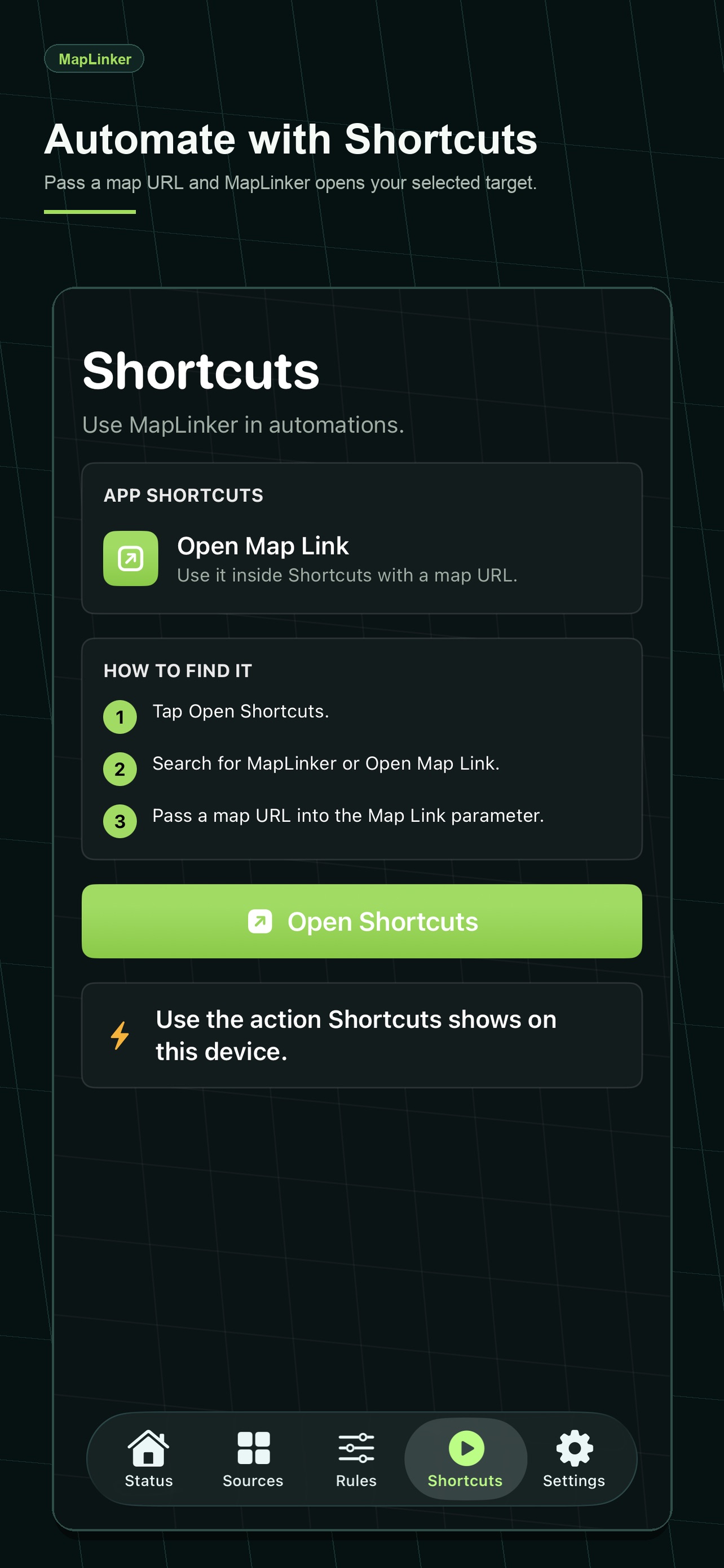 Screenshot 5 of MapLinker