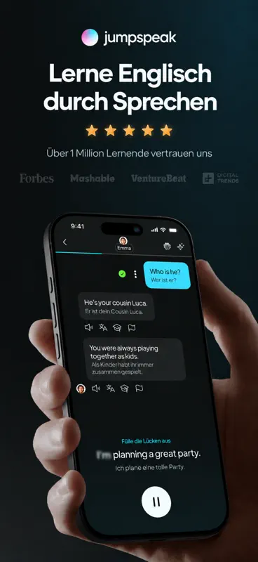 Sprachenlernen | Jumpspeak screenshot 1 of 10
