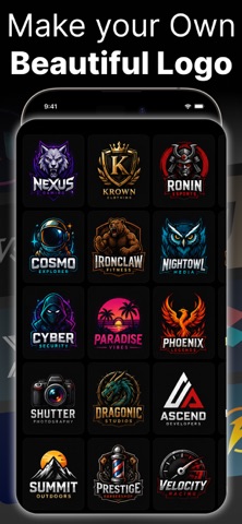 AI Logo Maker, Creator Shop iPhone screenshot