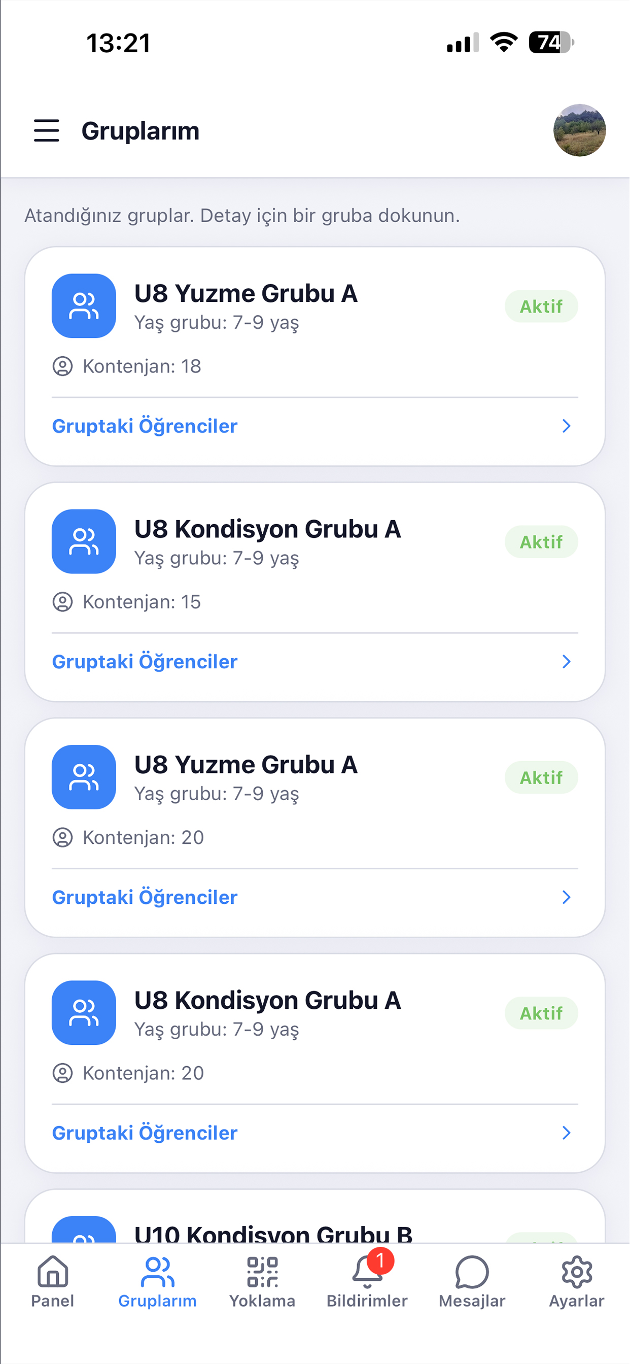 Antrenör - SporDesk screenshot 8