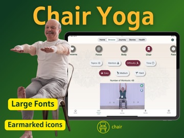 Oseterics Yoga and Tai Chi iPad screenshot