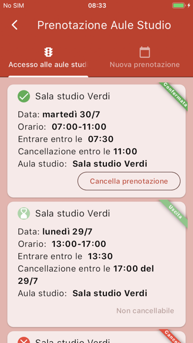 Campus Piemonte ID Study Room Screenshot
