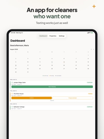 NxtGuest iPad screenshot