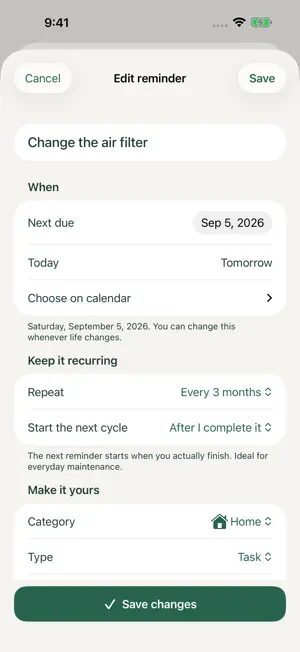 LifeCycle: Life Management screenshot 3