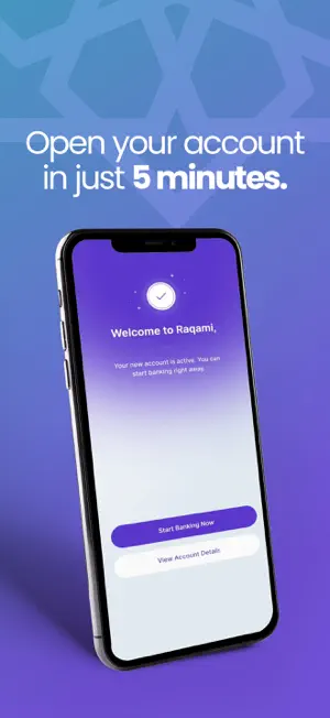 Raqami Islamic Digital Bank screenshot 2