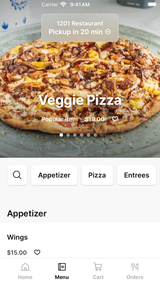 App screenshot