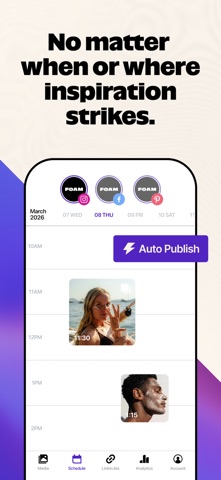 Later: Social Media Scheduler screenshot