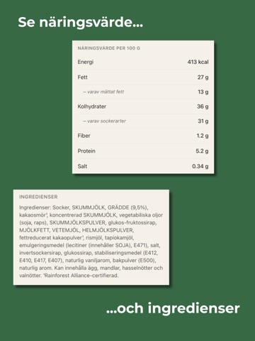 Sundo – Streckkod & Tillsatser iPad screenshot 2