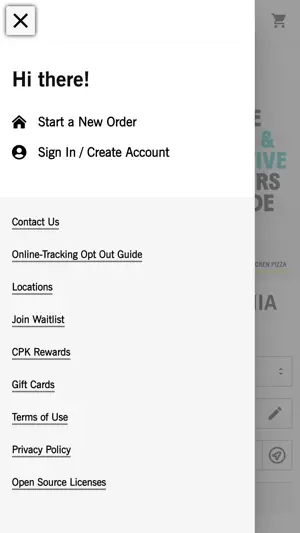 California Pizza Kitchen (CPK) screenshot 2