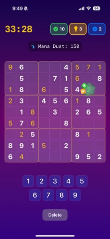 Magic Spell Sudoku Screenshot 3 of 6
