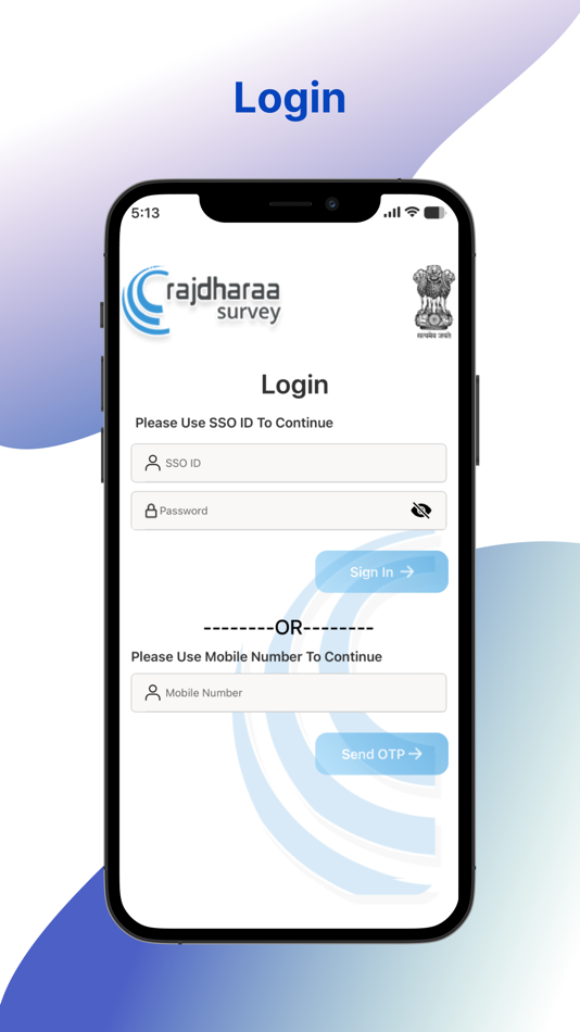 #3. Rajdharaa Survey (iOS) Podle: RajCOMP Info Services Ltd.