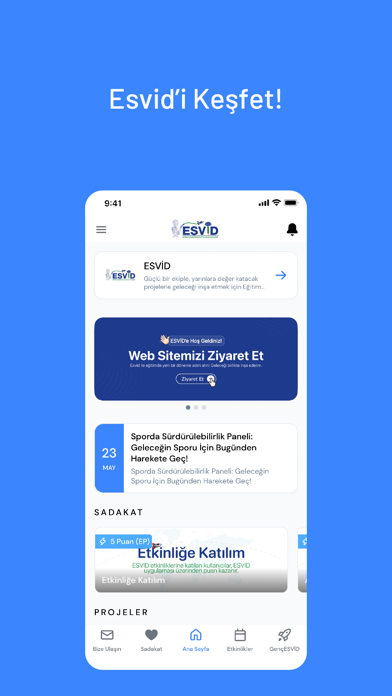 ESVID app screenshot