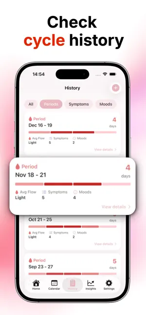 Period Tracker - Cykle screenshot 4