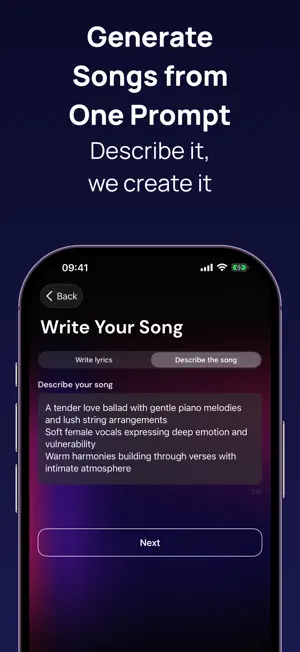 AI Song Generator - Lyren screenshot 1