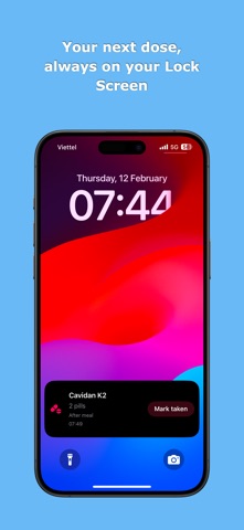 Pillcam Reminder: Med Tracker screenshot