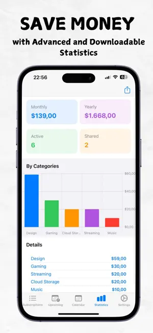FoxyTrack:Subscription Tracker screenshot 2