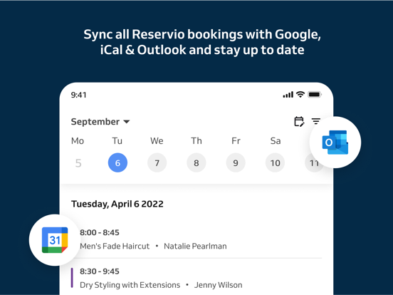 Reservio Business iPad screenshot 3 - Business app