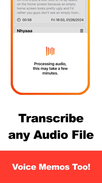 Scribe - Speech/Audio to Text