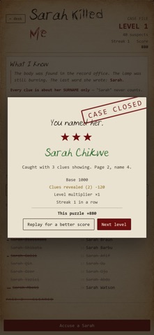 Sarah Killed Me! Screenshot 5 of 5
