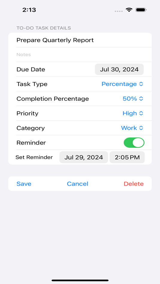 #8. To Do List - Daily Planner (iOS) 由: Ahmet Bacak