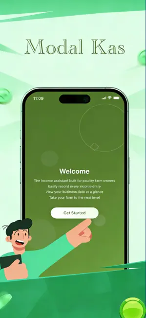 Modal Kas-Poultry Farm Revenue iPhone screenshot 2
