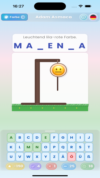 Gallows Game Screenshot