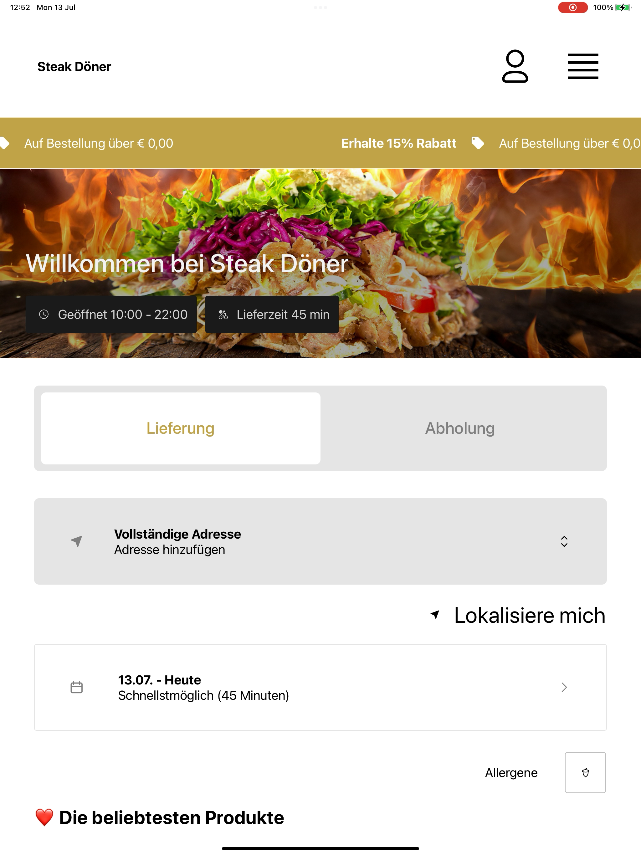 Steak Döner screenshot 9